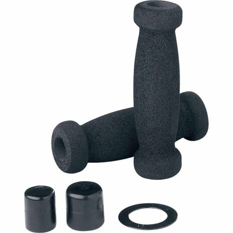 Hashiru Schaumgriffgummipaar ST09 für 22mm schwarz