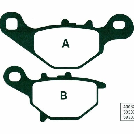 Hi-Q Bremsbeläge organisch FA396  99/75