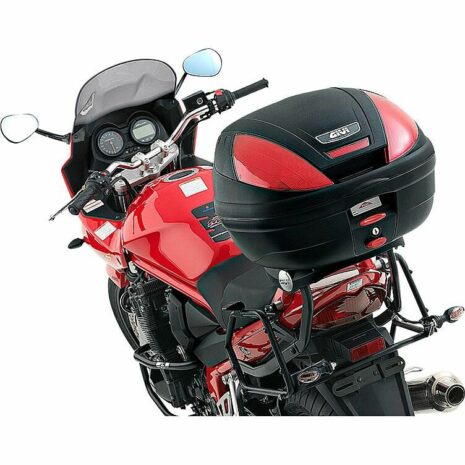 Givi Monolock® Topcase E370N schwarz/rot 39 Liter