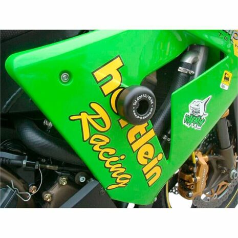 B&G Sturzpads Racing Polyamid schwarz für Kawa ZX-10 R 2004-2005