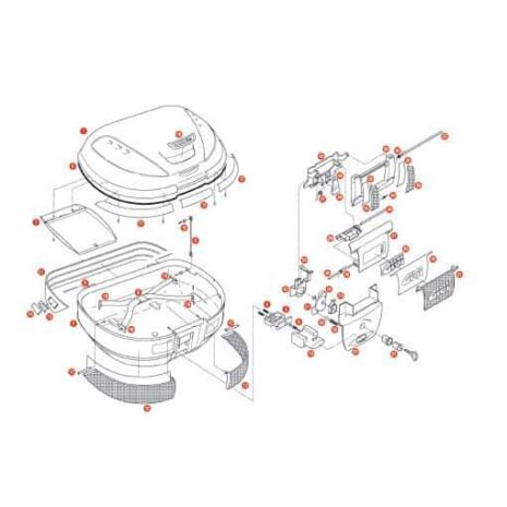 Givi Ersatzteil Elastikgurt Z633 für E52