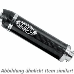 Shark exhaust Street GP Auspuff Carbon für GSF 1200 Bandit/S 2006 ohne Kat