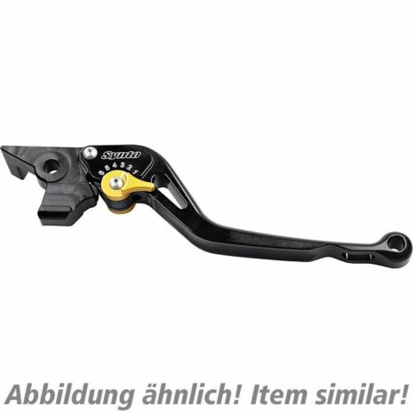 ABM Bremshebel einstellbar Synto BH23 lang schwarz/gold