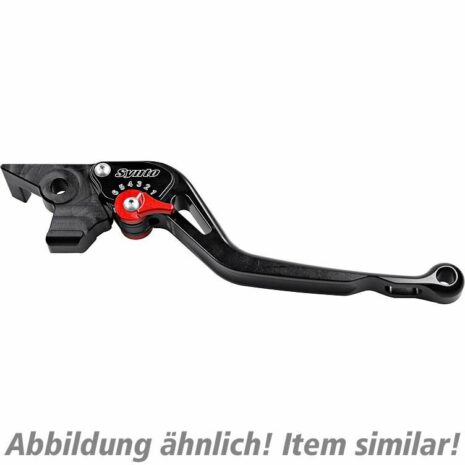 ABM Bremshebel einstellbar Synto BH13 lang schwarz/rot