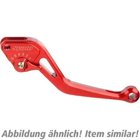 ABM Bremshebel einstellbar Synto BH18 kurz rot/rot