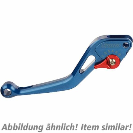 ABM Kupplungshebel einstellbar Synto KH24 kurz blau/rot