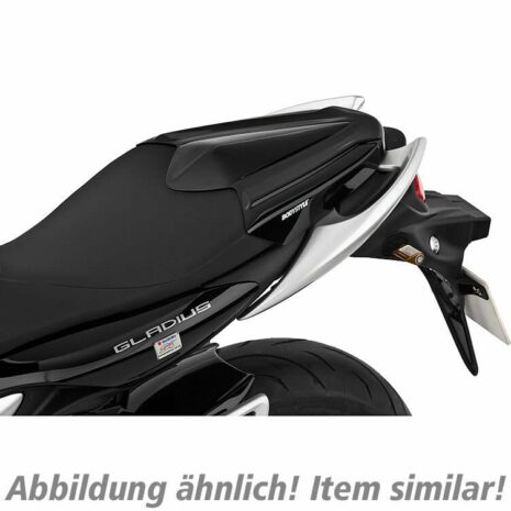 Bodystyle Sitzkeil über Soziussitz Suzuki GSR 600 unlackiert