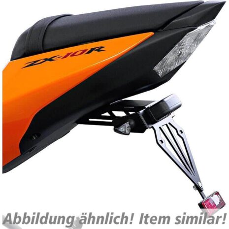 mDesign Kennzeichenträger Techline Alu für Yamaha YZF R6 2001-2002