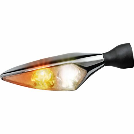 Kellermann LED Blinker/Begrenz. M8 micro 1000 Rhombus PL rechts chrom