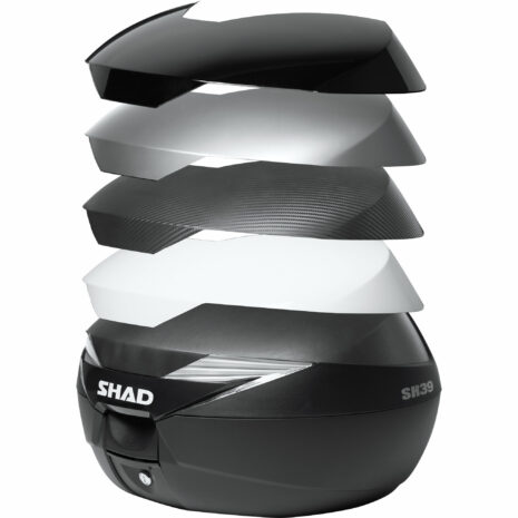 Shad Deckelcover für SH39 Topcase unlackiert