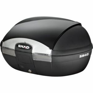 Shad Deckelcover für SH45 Topcase schwarz metallic lackiert