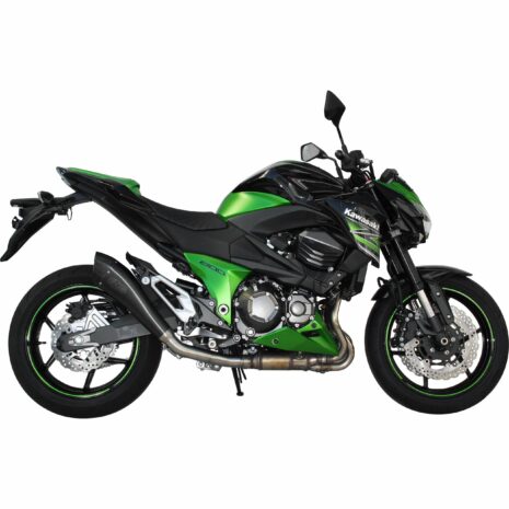 Exan X-Black EVO Auspuff Paar für Kawasaki Z 1000 2014-2016