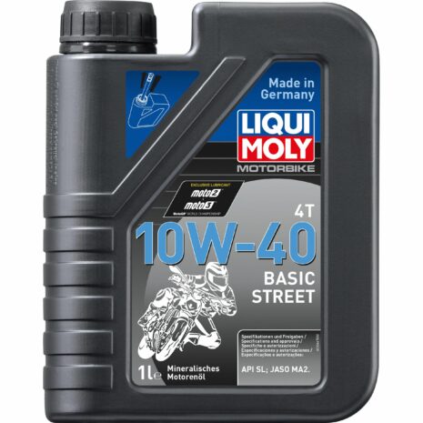 Liqui Moly Motorbike 4T 10W-40 Basic Street 1 Liter