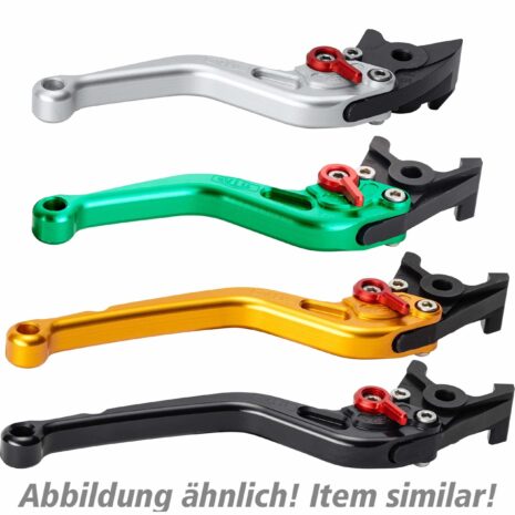 Titax Racing Alu Bremshebel links L46 lang silber Piaggio