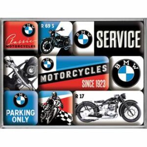 Nostalgic-Art Magnet-Set "BMW-Service"