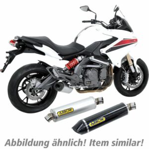 Arrow Exhaust Indy Auspuff für CBR 1000 RR 2008-2013 Alu schwarz/Carbon