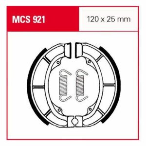 TRW Lucas Bremsbacken iF MCS921 120x25mm