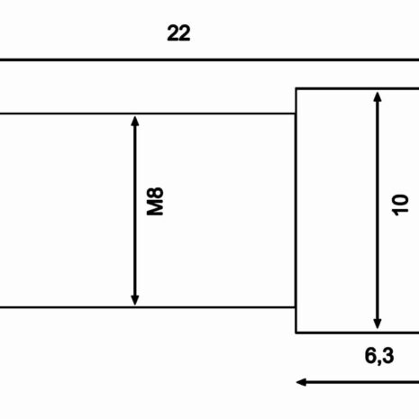 TRW Lucas Bremsscheibenschrauben 6er Satz MSW101-6 M8x22mm