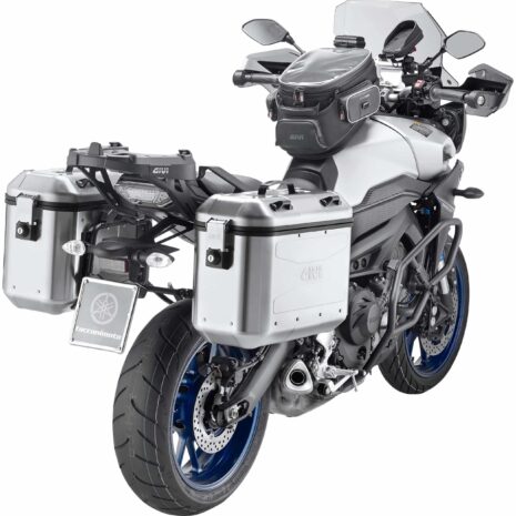 Givi Monokey® Seitenkofferpaar Alu Trekker Dolomiti DLMK36 silber