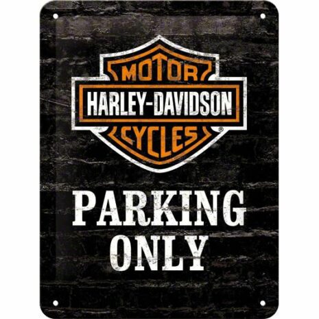 Nostalgic-Art Blechschild 15 x 20 "Harley-Davidson Parking Only"