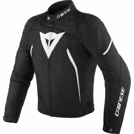 Dainese Avro D2 Textiljacke schwarz/weiß 58 Herren