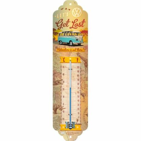 Nostalgic-Art Thermometer "VW Bulli Let's get lost"