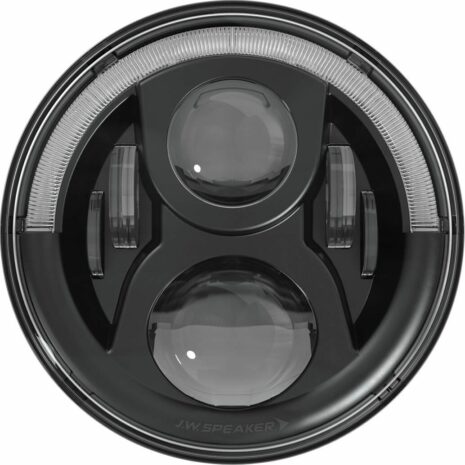 J.W.Speaker LED Scheinwerfereinsatz 7" 8700Evo2 mit Tagfahrlicht schwarz