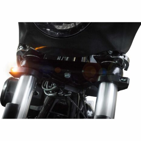 HeinzBikes LED Blinkerpaar ZC-Line Micro für Gabel 47-49mm schwarz