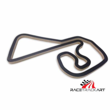 Racetrackart Sachsenring 23 cm