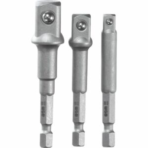 WGB Maschinen-Adapter-Set 1/4"+3/8"+1/2" 3-teilig