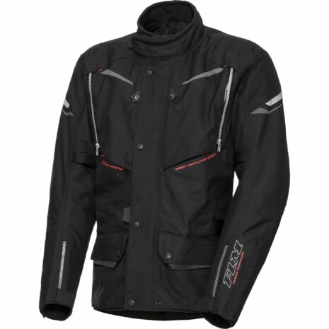 FLM Touren Textiljacke 2.0 schwarz/anthrazit M Herren