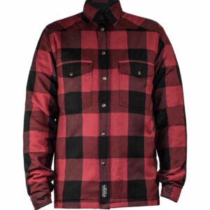 John Doe Lumberjack Motoshirt Jacke rot M Herren