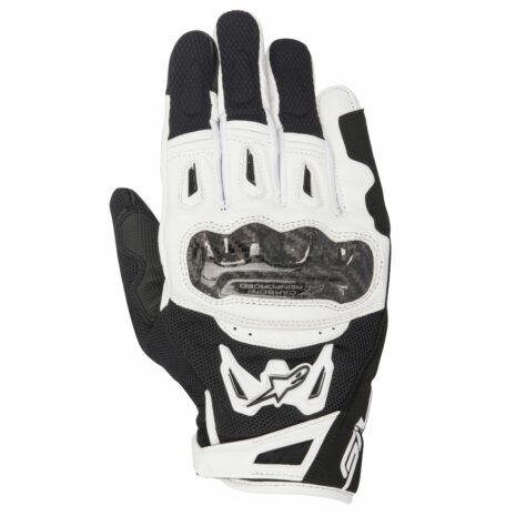 Alpinestars SMX-2 Air Carbon V2 Handschuh schwarz/weiß S Herren