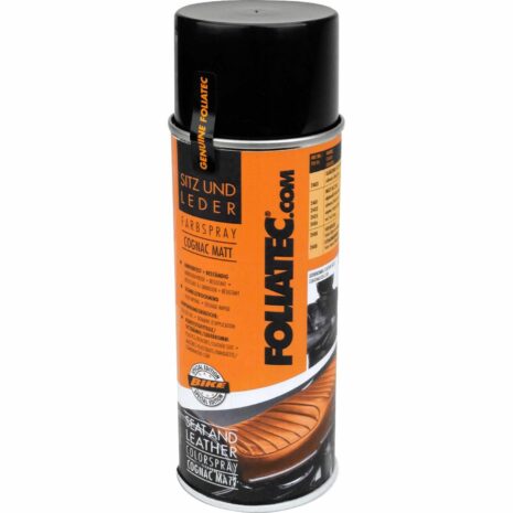 FOLIATEC Sitz und Leder Farbspray 400 ml Cognac Matt