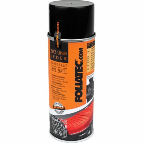 FOLIATEC Sitz und Leder Farbspray 400 ml Rot Matt