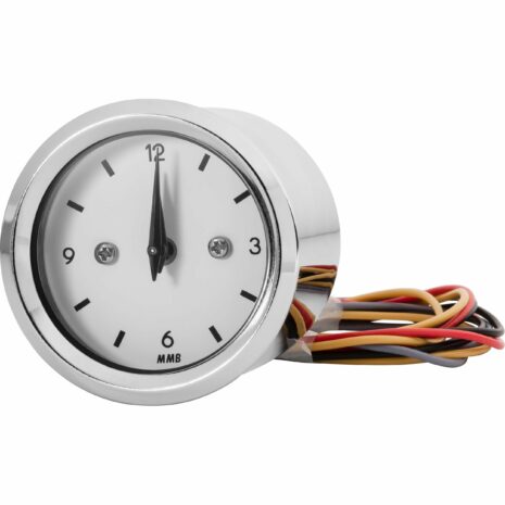 MMB Basic Uhr 48mm chrom/weiß