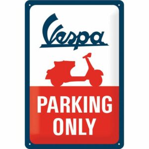 Nostalgic-Art Blechschild 20 x 30 "Vespa - Parking Only"