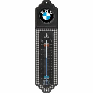 Nostalgic-Art Thermometer "BMW - Classic Pepita"