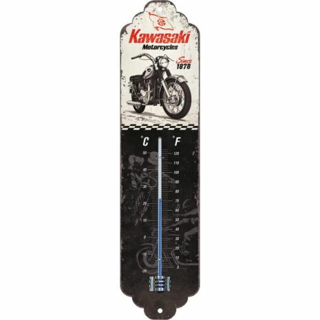 Nostalgic-Art Thermometer "Kawasaki - Since 1878"