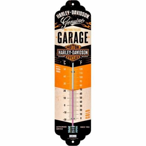 Nostalgic-Art Thermometer "Harley Davidson Garage"