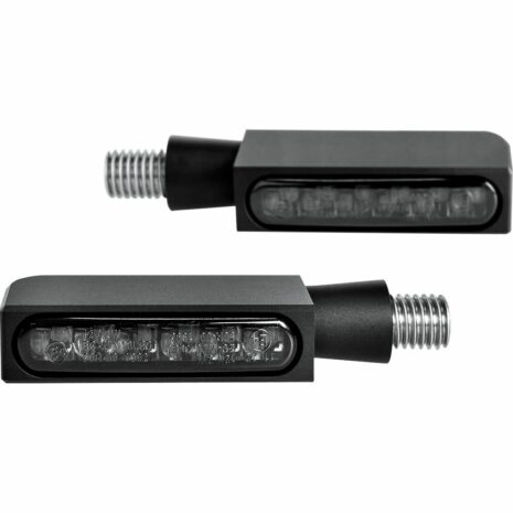 HeinzBikes LED Alu Blinker Block Line M8 schwarz