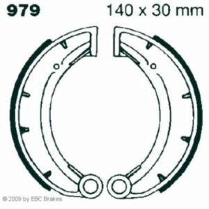 Hi-Q Bremsbacken 979