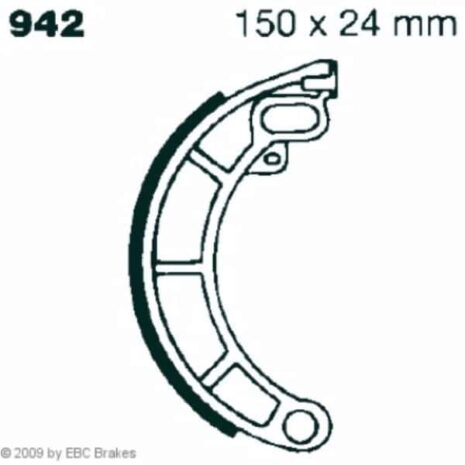 Hi-Q Bremsbacken V942