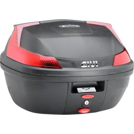 Givi Monolock® Topcase B37N schwarz/rot 37 Liter