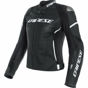 Dainese Racing 3 D-Air Damenlederjacke schwarz 46 Damen