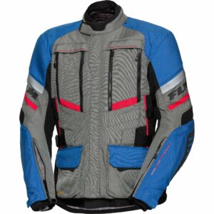 FLM Reise Textiljacke 2.0 grau/blau XL Herren