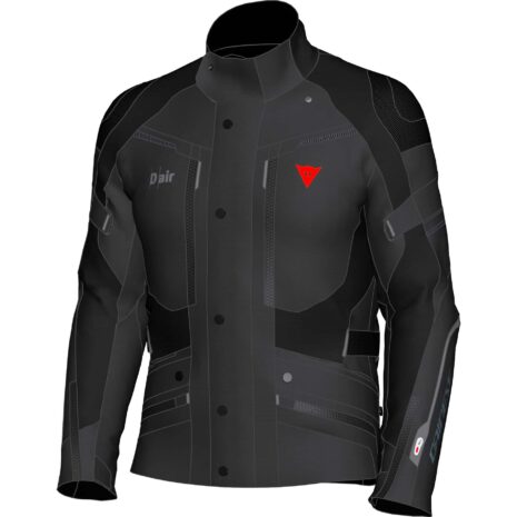 Dainese Carve Master 2 D-Air GTX Textiljacke schwarz 46 Herren