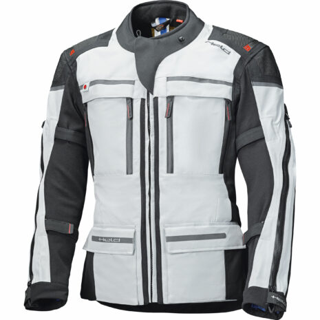 Held Atacama Textiljacke GTX grau/rot M Herren