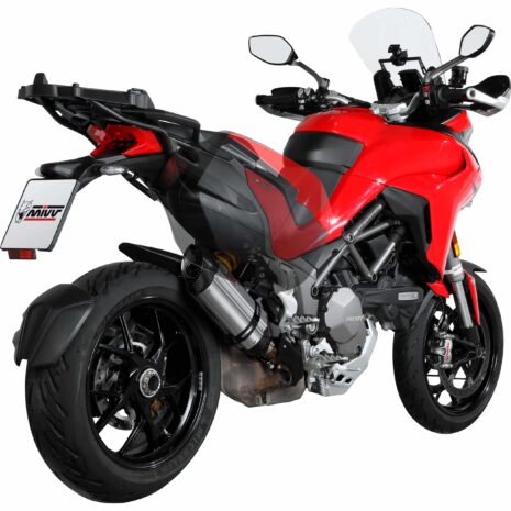 MIVV Suono Auspuff silber D.034.L7 für Multistrada 1200/1260 15-