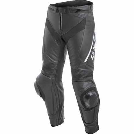 Dainese Delta 3 Lederhose perforiert schwarz/schwarz/weiß 50 (M) Herren